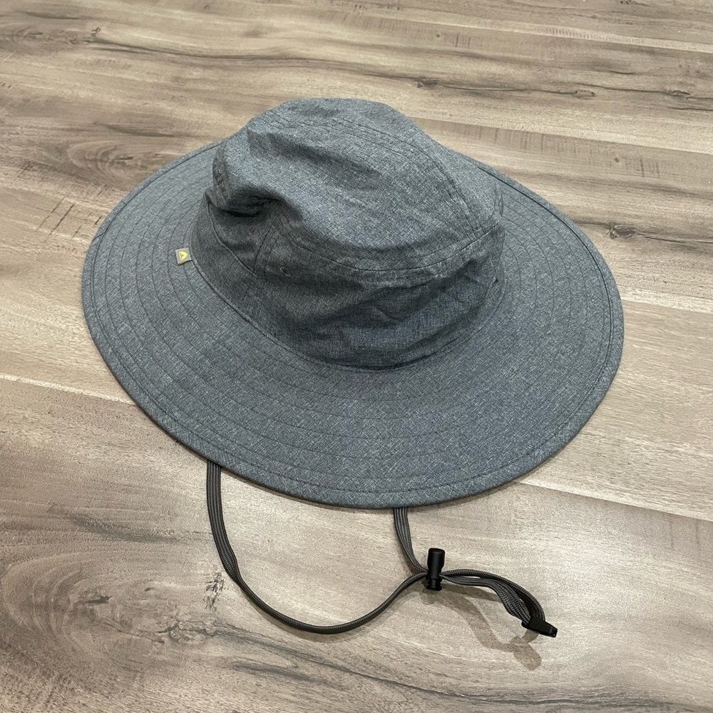 Gray Solar Escape UV Boonie Hat w/ Adjustable Straps